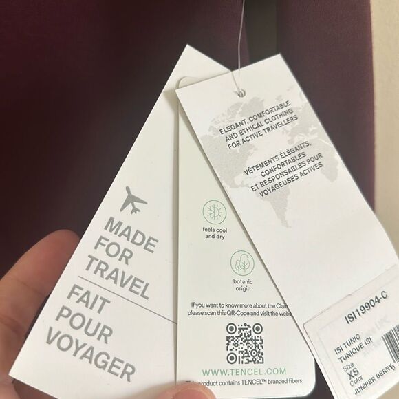 NWT Fig Clothing ISI Tunic made for Travel - Picture 3 of 10